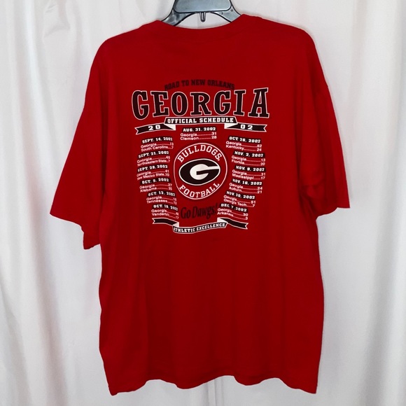 University of Georgia 2002 Sugar Bowl T-shirt vintage UGA Dawgs - Picture 4 of 7